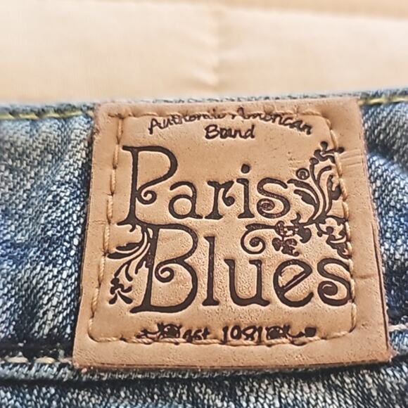 Womens Sz 23 Distressed Highrise Inseam 32 Wide Leg  100% Cotton Bootcut Jeans - Picture 12 of 12